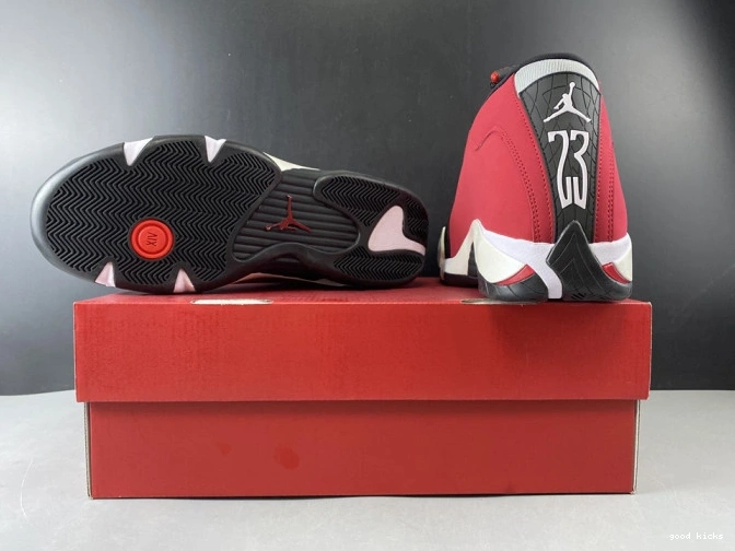 Rep AIR 487471-006 JORDAN RED 14 RETRO TORO GYM 0822
